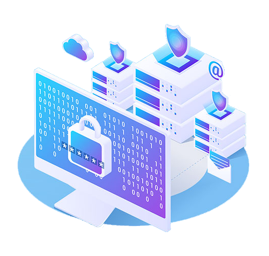 Dedicated server banner illustration